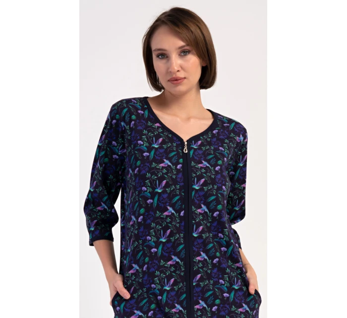 Dámské domácí šaty model 22016787 modré - Vienetta