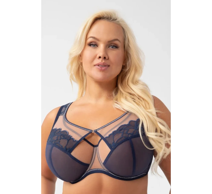 SAANVI K758/1 NAVY BLUE SOFT BRA