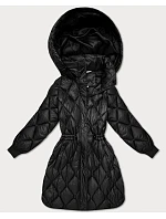 Černá dámská zimní oversize bunda model 21756235 - MINORITY Černá dámská zimní oversize bunda model 21756235 - MINORITY