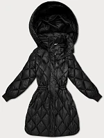 Dámska zimná bunda Plus Size Minority black (M2-6518-1)