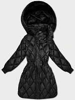 Dámska zimná bunda Plus Size Minority black (M2-6518-1)