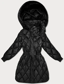 Dámska zimná bunda Plus Size Minority black (M2-6518-1)