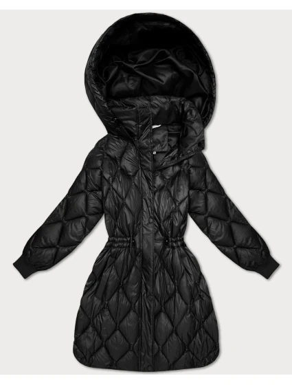 Černá dámská zimní oversize bunda model 21756235 - MINORITY Černá dámská zimní oversize bunda model 21756235 - MINORITY