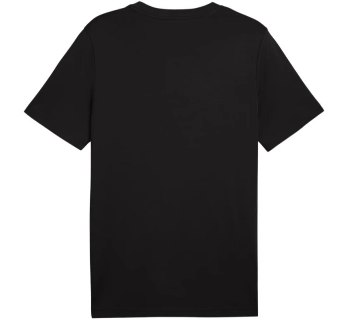 Puma Ess 2 Color Small No. 1 Logo Tee black 684717 01 pánske Puma Ess 2 Color Small No. 1 Logo Tee black 684717 01 pánske