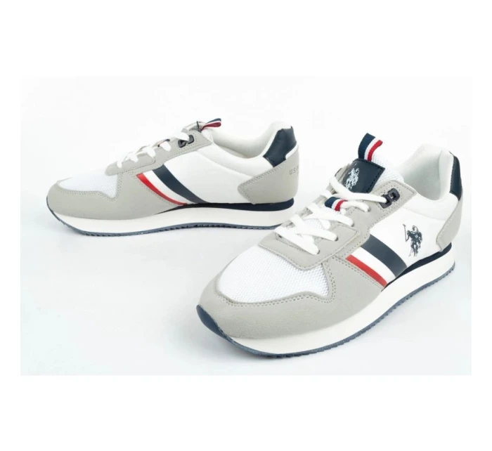 U.S. Polo ASSN. M NOBIL006-WHI športová obuv