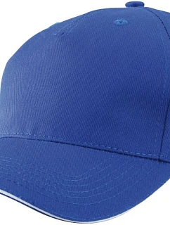 MB 5 panelová sandwich kšiltovka 03. royal/white model 22495806 - Daiber