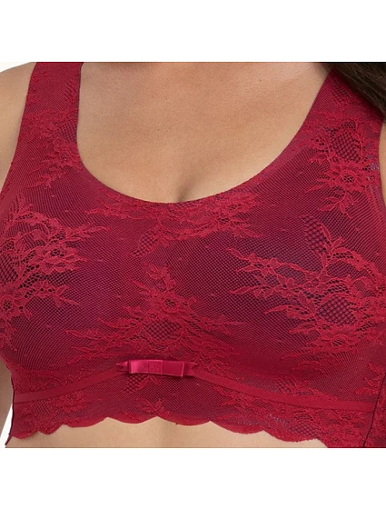 Essential Lace braletka s pěnovou výztuží model 21188910 červená - Anita Classix Essential Lace braletka s pěnovou výztuží model 21188910 červená - Anita Classix