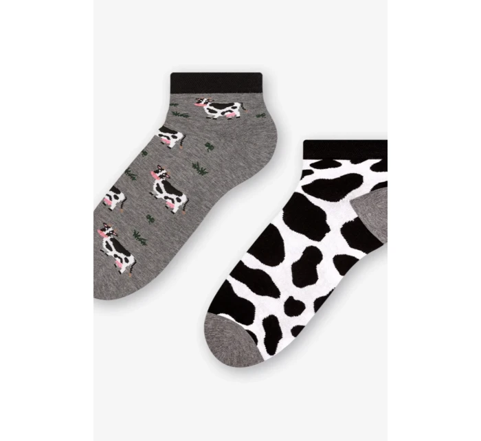 034 KRÁTKE DÁMSKE ASYMETRICKÉ PONOŽKY