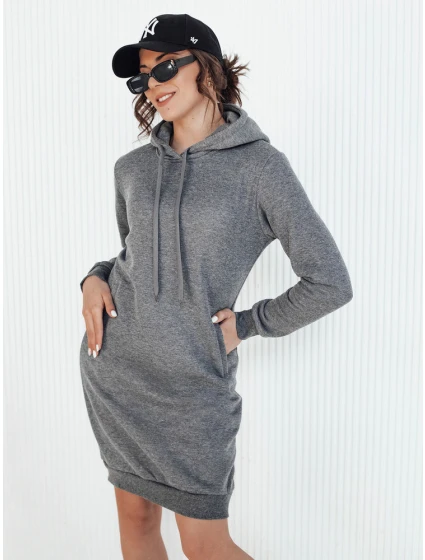 halenkové šaty tmavě šedé Dstreet model 21963977 - FashionStreet