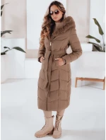 Kurtka zimowa damska długa pikowana z Dstreet model 21998239 - FashionStreet Kurtka zimowa damska długa pikowana z Dstreet model 21998239 - FashionStreet