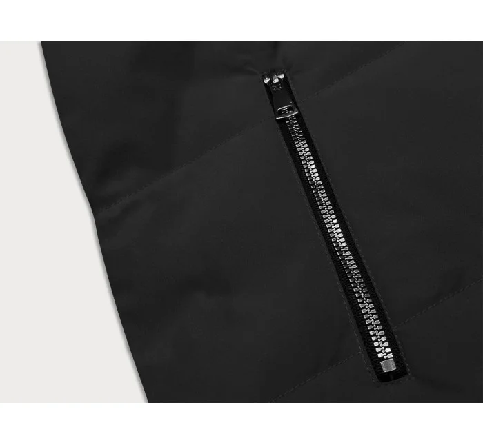 Černá oboustranná dámská vesta model 18485817 - S'WEST Černá oboustranná dámská vesta model 18485817 - S'WEST