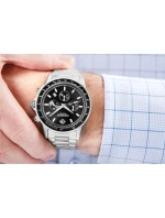 Pánské hodinky Chronograph Sapphire Silver Black model 21807571 - Giewont Pánské hodinky Chronograph Sapphire Silver Black model 21807571 - Giewont