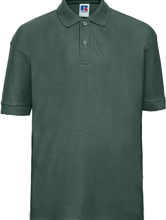 Russell Athletic 539B Detské polo tričko z piké 10.539B fľaškovozelené