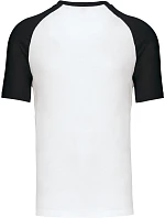 K 330 Baseballové tričko model 22507293 white/black - Kariban K 330 Baseballové tričko model 22507293 white/black - Kariban