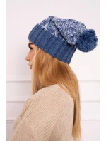 Milano fleecová čepice K203 denim model 18749927 - K-Fashion