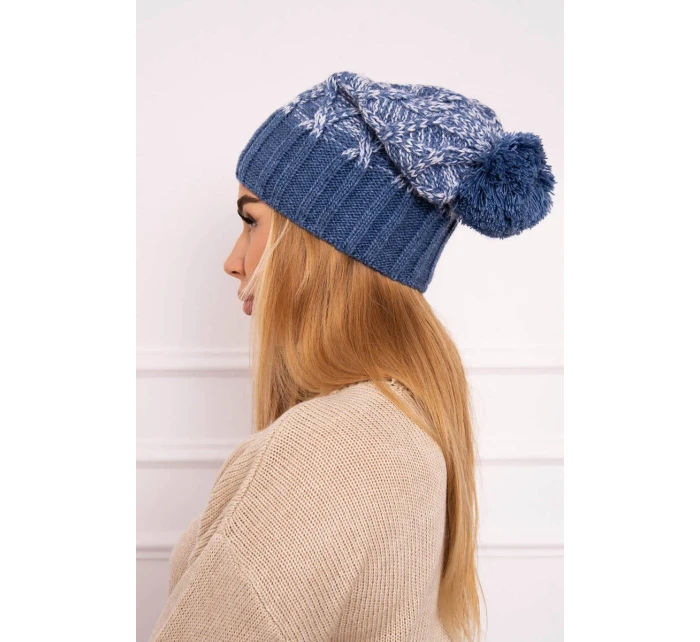Milano fleecová čepice K203 denim model 18749927 - K-Fashion