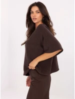 Jumper IT SW 2202.52 tmavě hnědý Jumper IT SW 2202.52 tmavě hnědý