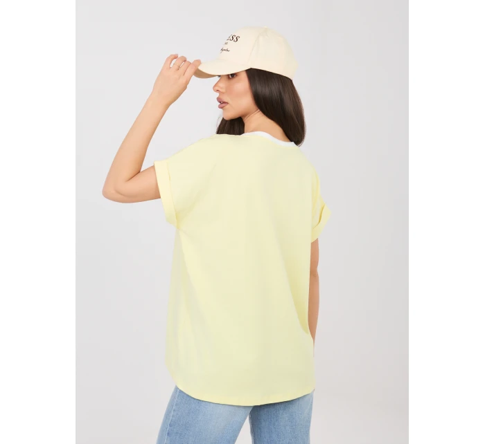 Blúzka RV BZ A1172.87 svetložltá