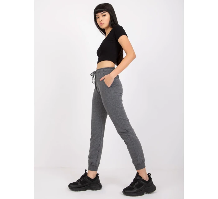 Tepláky RV DR 5040.09X tmavo šedá