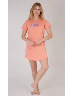 Dámská noční košile s krátkým rukávem Super model 18625831 - Vienetta Dámská noční košile s krátkým rukávem Super model 18625831 - Vienetta