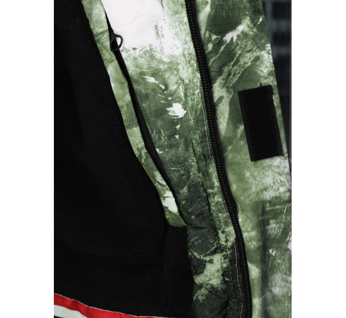 Pánská zimní lyžařská bunda zelená Dstreet model 21995669 - FashionStreet Pánská zimní lyžařská bunda zelená Dstreet model 21995669 - FashionStreet