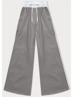 Dámske voľné sivé nohavice s lampášmi (764ART) Dámske voľné sivé nohavice s lampášmi (764ART)