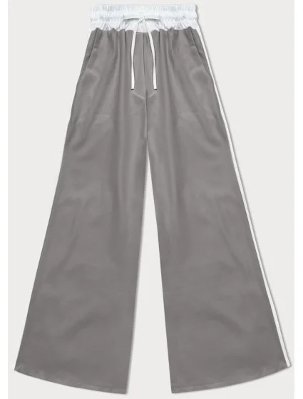 Dámske voľné sivé nohavice s lampášmi (764ART) Dámske voľné sivé nohavice s lampášmi (764ART)