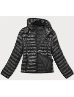 Černá dámská prošívaná bunda se stojáčkem model 20828099 - J.STYLE