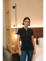 Dámské elastické piqué polo 10. french navy model 22473855 - Russell Athletic Dámské elastické piqué polo 10. french navy model 22473855 - Russell Athletic