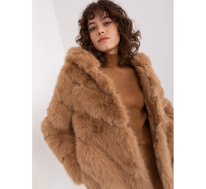 Kurtka AT KR model 19011855 camelowy - FPrice