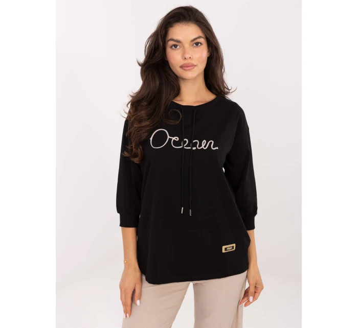 Blúzka RV BZ A785.58 čierna Blúzka RV BZ A785.58 čierna