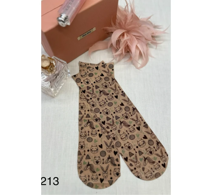 Dámske vzorované ponožky Magnetism lycra 20 den