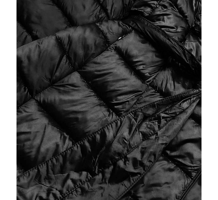 Z  I KAPTUREM CZARNY model 21244314 - Ann Gissy