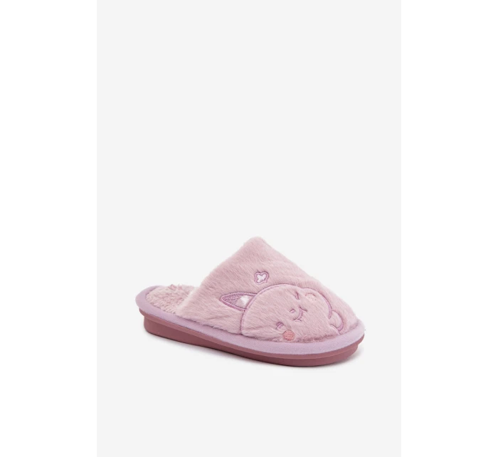 Dětské pantofle s kožíškem model 21793898 - Befado