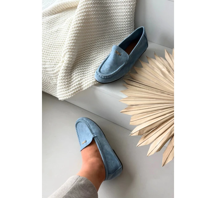 Dámské s malým zlatým detailem modré model 21900417 - Boto Dámské s malým zlatým detailem modré model 21900417 - Boto