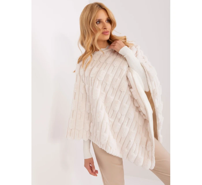 Poncho AT ecru model 19367683 - FPrice Poncho AT ecru model 19367683 - FPrice