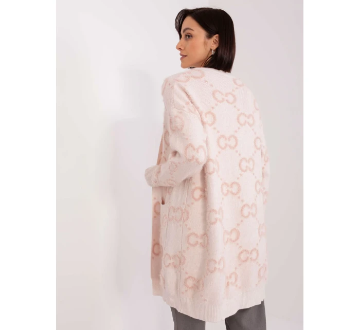 Sweter AT SW  jasny różowy model 19040859 - FPrice