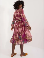 Šaty DHJ SK 10536N 6.47 fialová Šaty DHJ SK 10536N 6.47 fialová