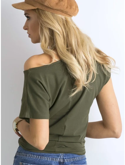 Tričko RV BZ model 16738082 khaki - FPrice Tričko RV BZ model 16738082 khaki - FPrice