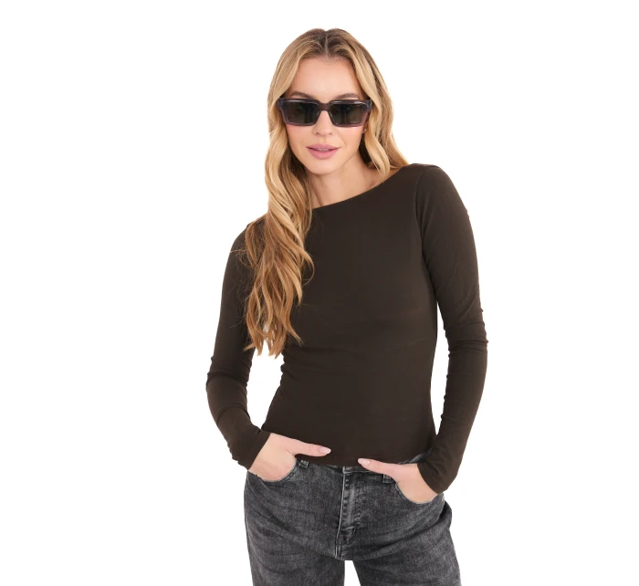 Blúzka WT BZ A1220.71 tmavohnedá Blúzka WT BZ A1220.71 tmavohnedá