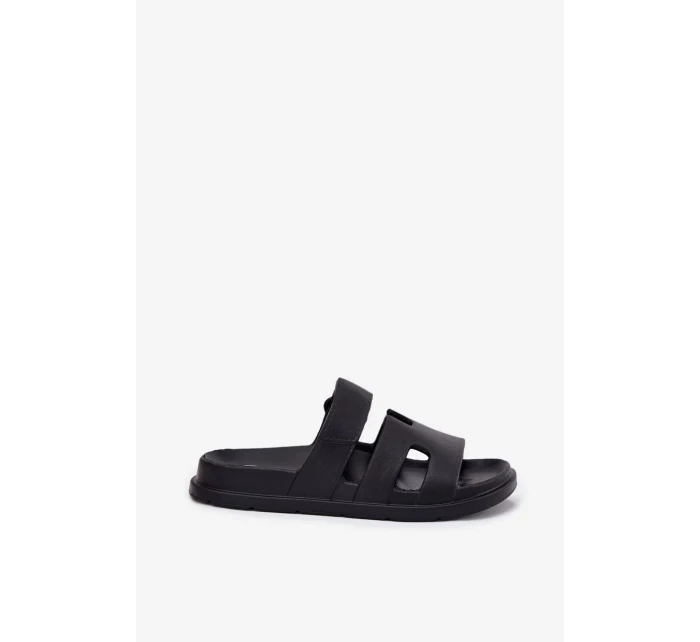 Dámske penové papuče - čierne