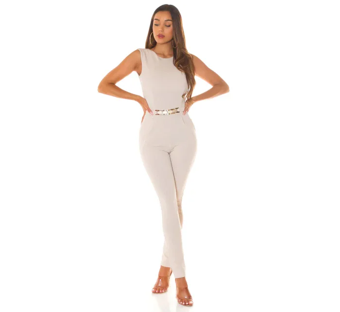 Sexi kombinéza so zlatou sponou - Koucla