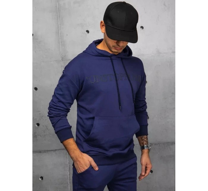Pánské tmavě modré tepláky Dstreet model 21967435 - FashionStreet