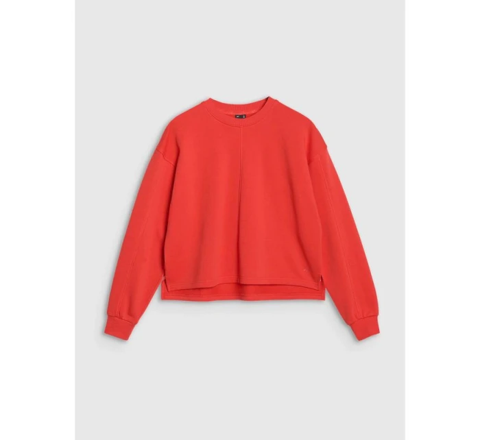 Dámska mikina 4F 4FWSS25TSWSF1543-62S oversize bez kapucne