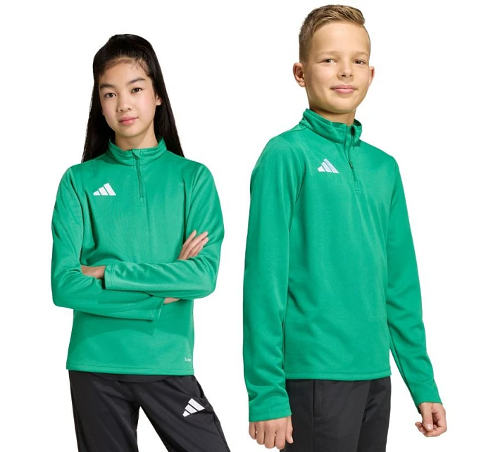 Detská mikina adidas Entrada 26 Training Top zelená JZ6632