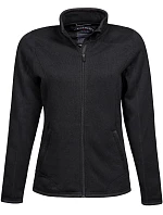 TJ Dámská melanžová pletená fleecová bunda 18. black model 22499157 - Tee Jays TJ Dámská melanžová pletená fleecová bunda 18. black model 22499157 - Tee Jays