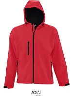 SOL'S Men Pánská 3-vrstvá softshellová bunda s kapucí pepper red model 22523687 SOL'S Men Pánská 3-vrstvá softshellová bunda s kapucí pepper red model 22523687