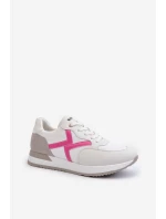 Dámské tenisky na platformě  Bílé model 21656790 - Inblu