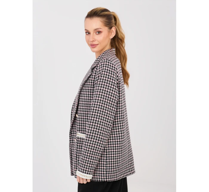 Bunda LK MA 510149.93 čierna a ružová