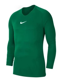 Detské juniorské termo tričko Dry Park AV2611-302 Dark Green - Nike